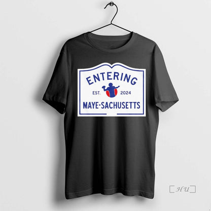 Trending Entering Drake Maye Sachusetts Est 2024 TShirt Retro Style