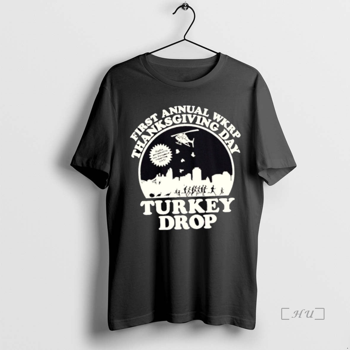 Trending First Annual Wkrp Thanksgiving Day Turkey Drop Tee Classic