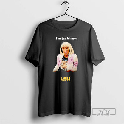 Trending Flaujae Johnson Portrait Lsu Tigers T Shirts Hoodie Stylish