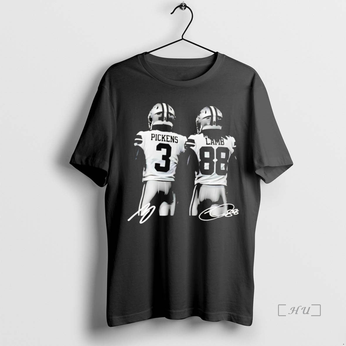 Trending George Pickens And Ceedee Lamb Duo Signatures Tee Retro