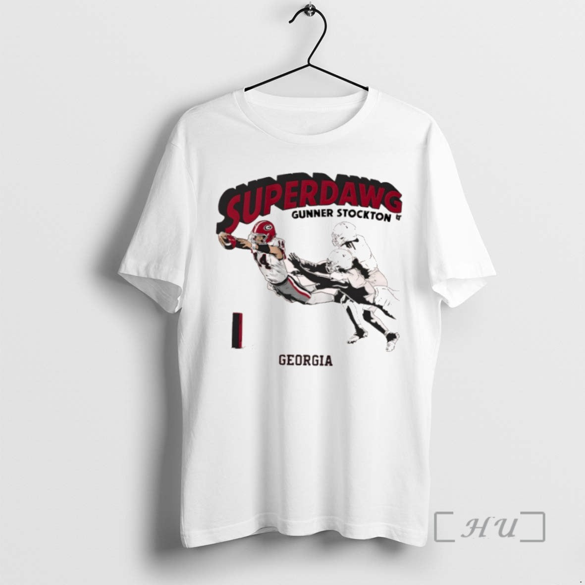 Trending Georgia Football Superdawg Gunner Stockton Sweatshirt Trendy