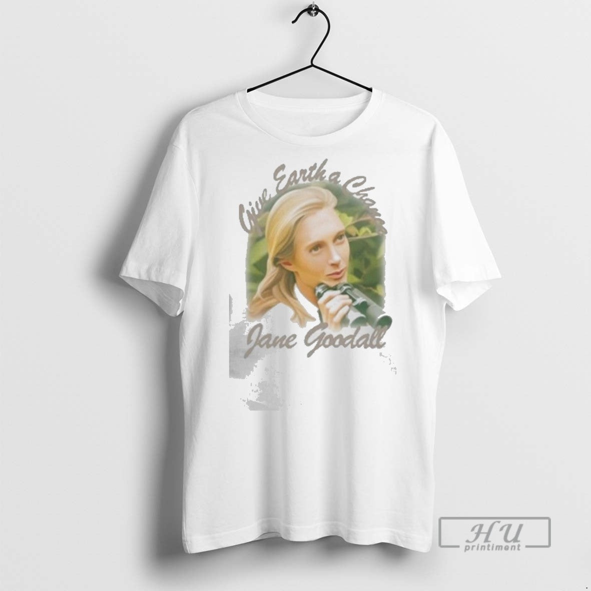 Trending Give Earth Chance Jane Goodall T Shirts TShirt Vintage