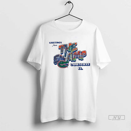 Trending Greeting From Swamp Florida Gators T Shirts Tank Top Elegant