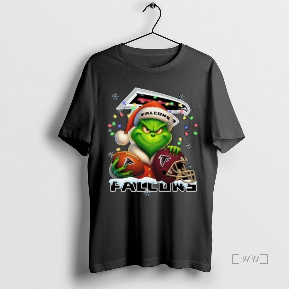 Trending Grinch X Atlanta Falcons Ball And Helmet Merry Long Sleeve