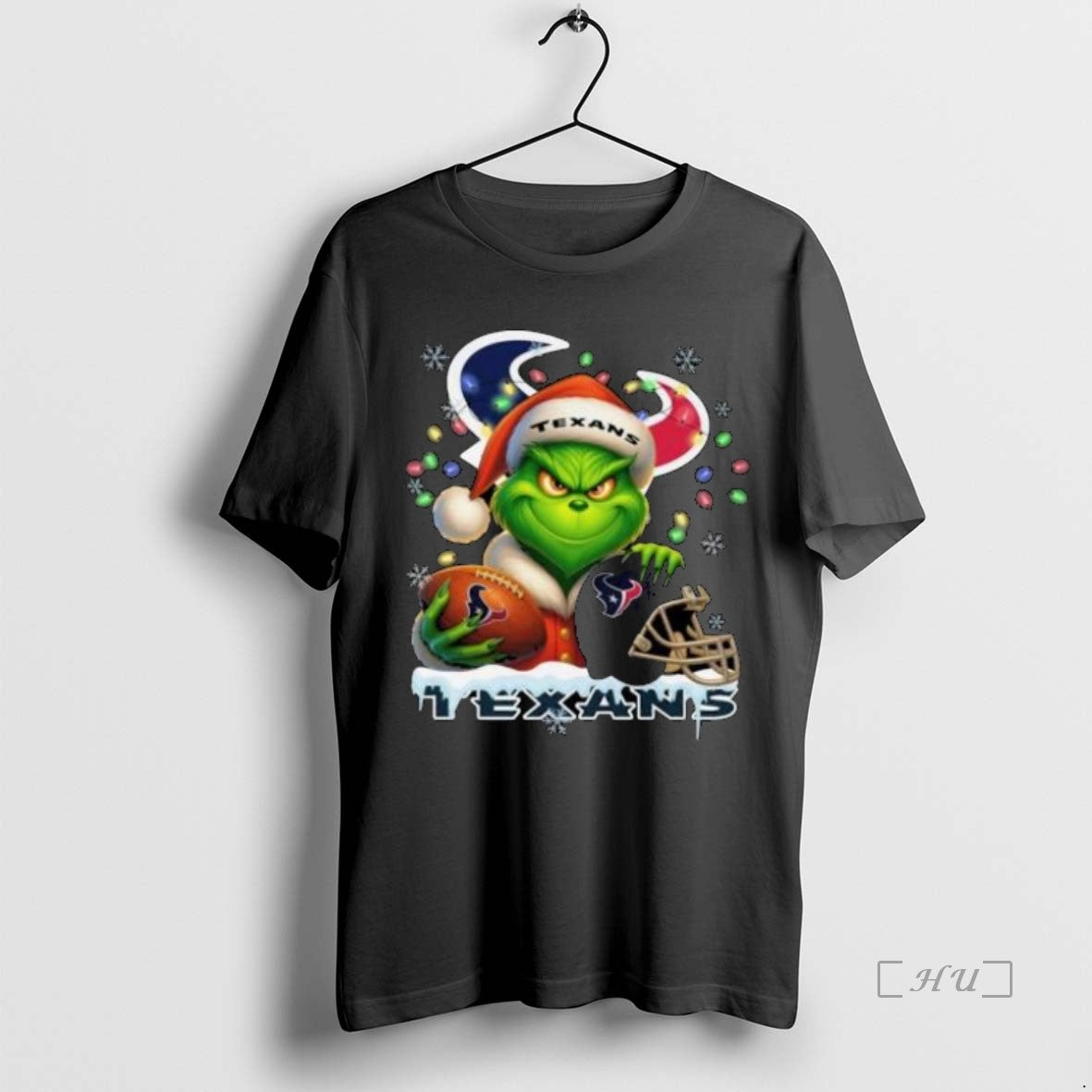 Trending Grinch X Houston Texans Ball And Helmet Merry Hoodie Retro