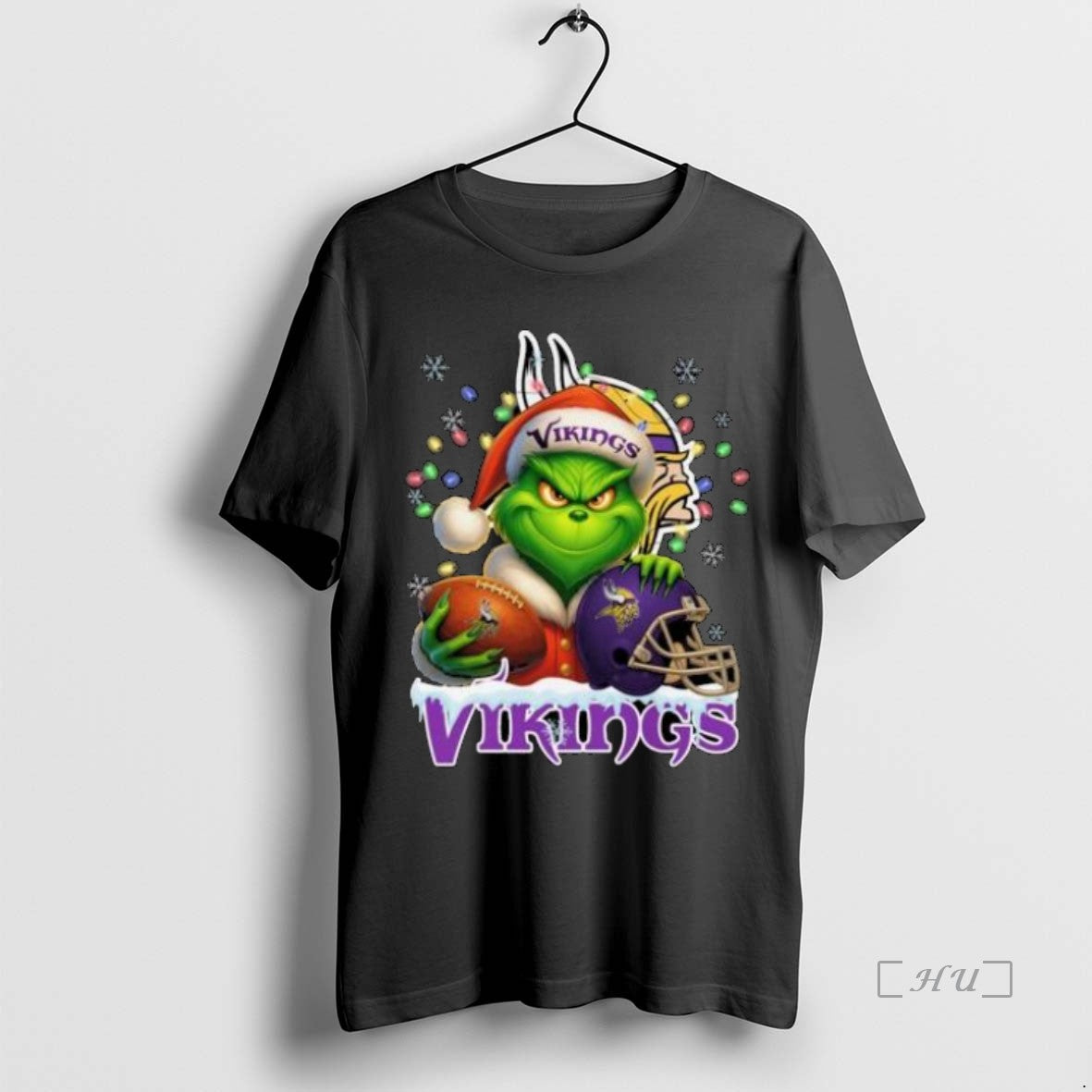 Trending Grinch X Minnesota Vikings Ball And Helmet Merry Tee Unique