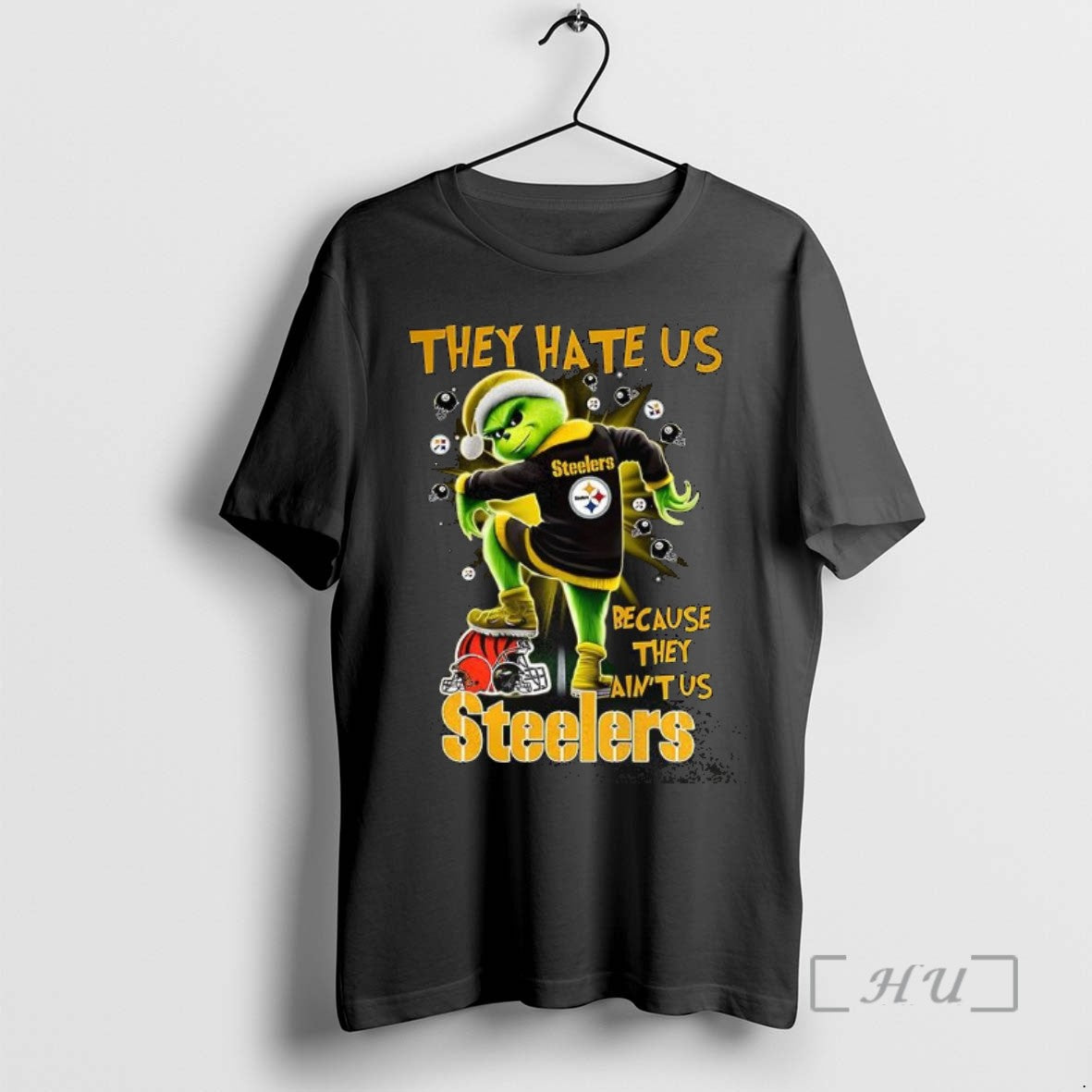 Trending Grinch They Hate Us Because They Aint Us Pittsburgh Steelers