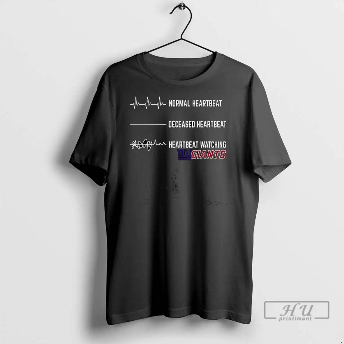 Trending Heartbeat Watching New York Giants T Shirts Hoodie Exclusive