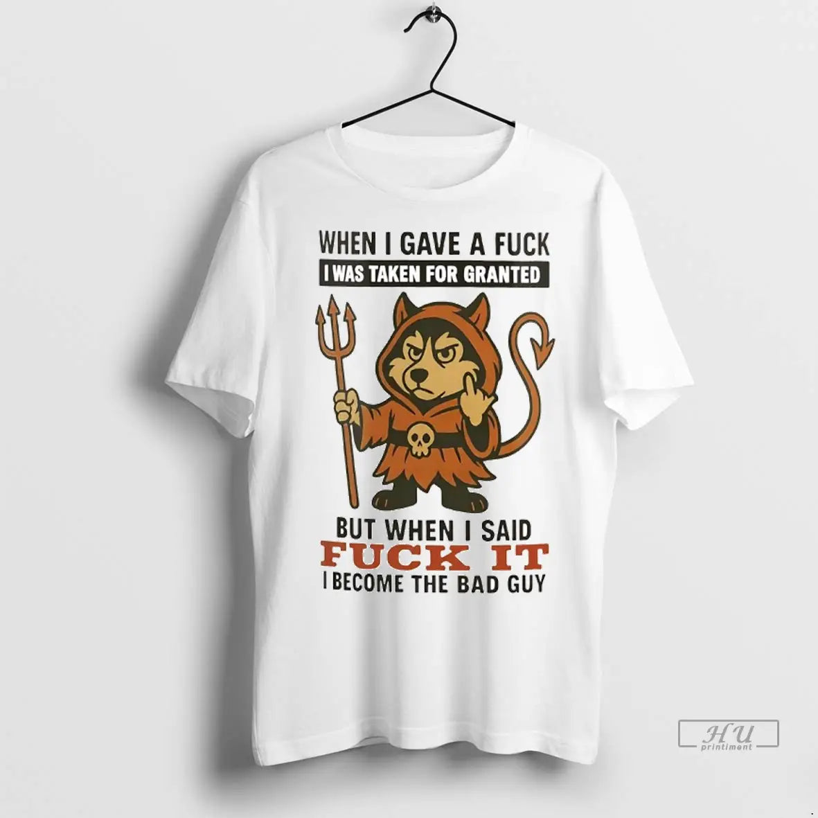 Trending Husky When I Gave Fuck I Was Taken Granted Fuck It TShirt