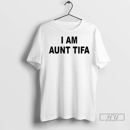 Trending I Am Aunt Tifa T Shirts TShirt Retro Design