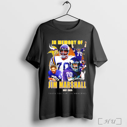 Trending Memory Jim Marshall 1937 2025 Signature Thank You Memories
