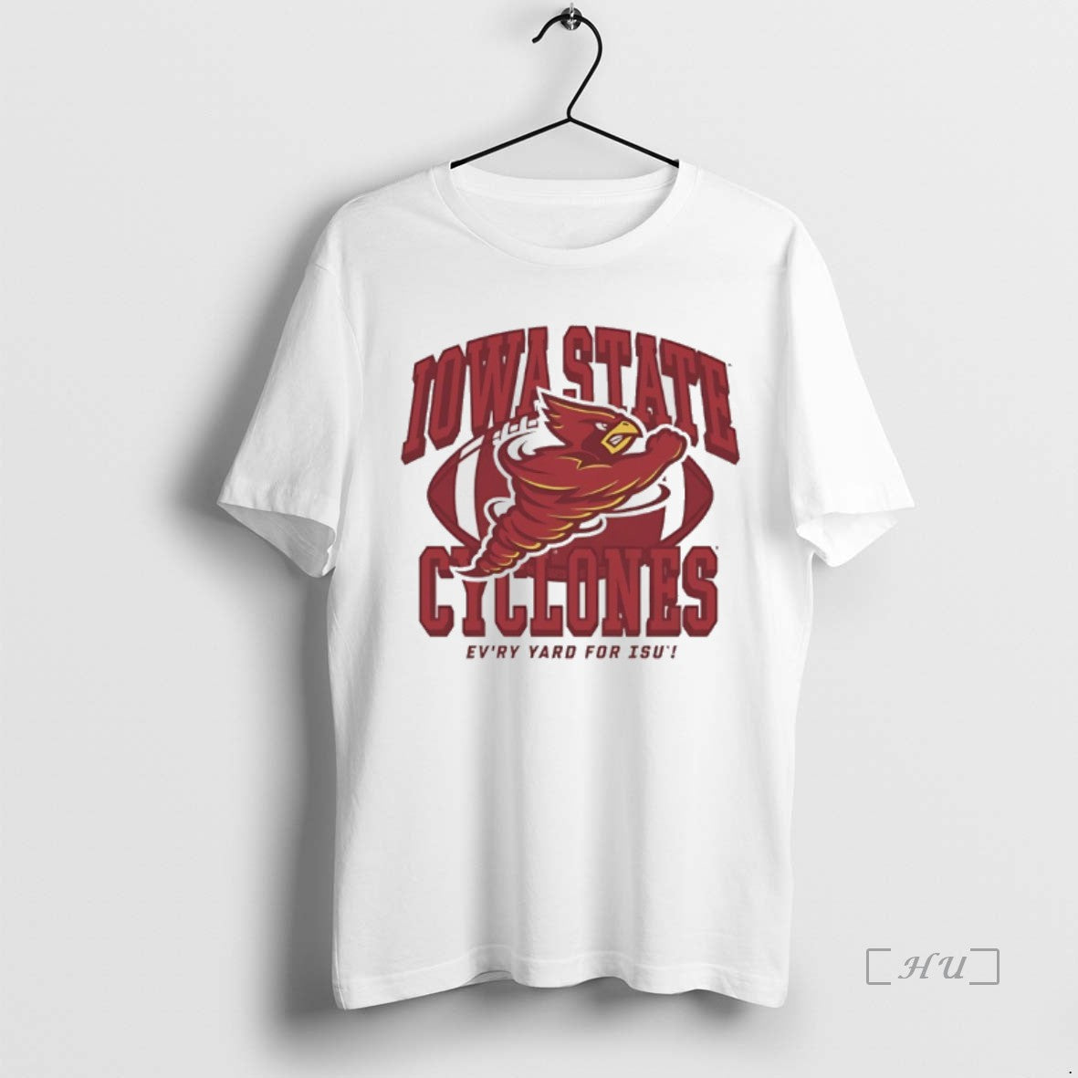 Trending Iowa State Football Punching Cy 1995 Evry Yard Isu Logo