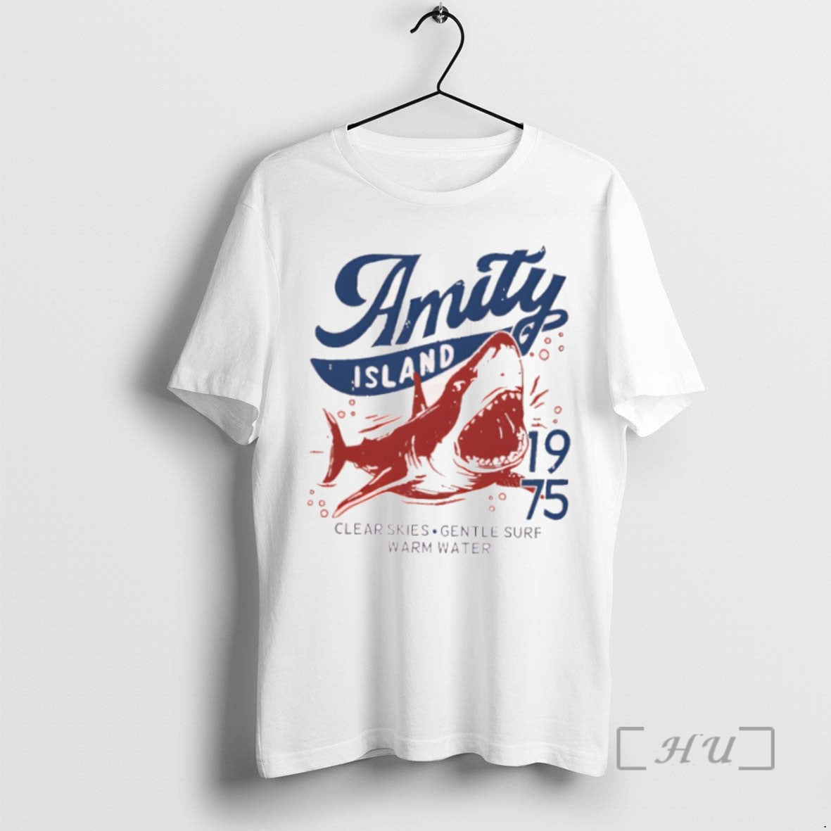 Trending Jaws Amity Island 1975 Clear Skies Gentle Surf Warm Water