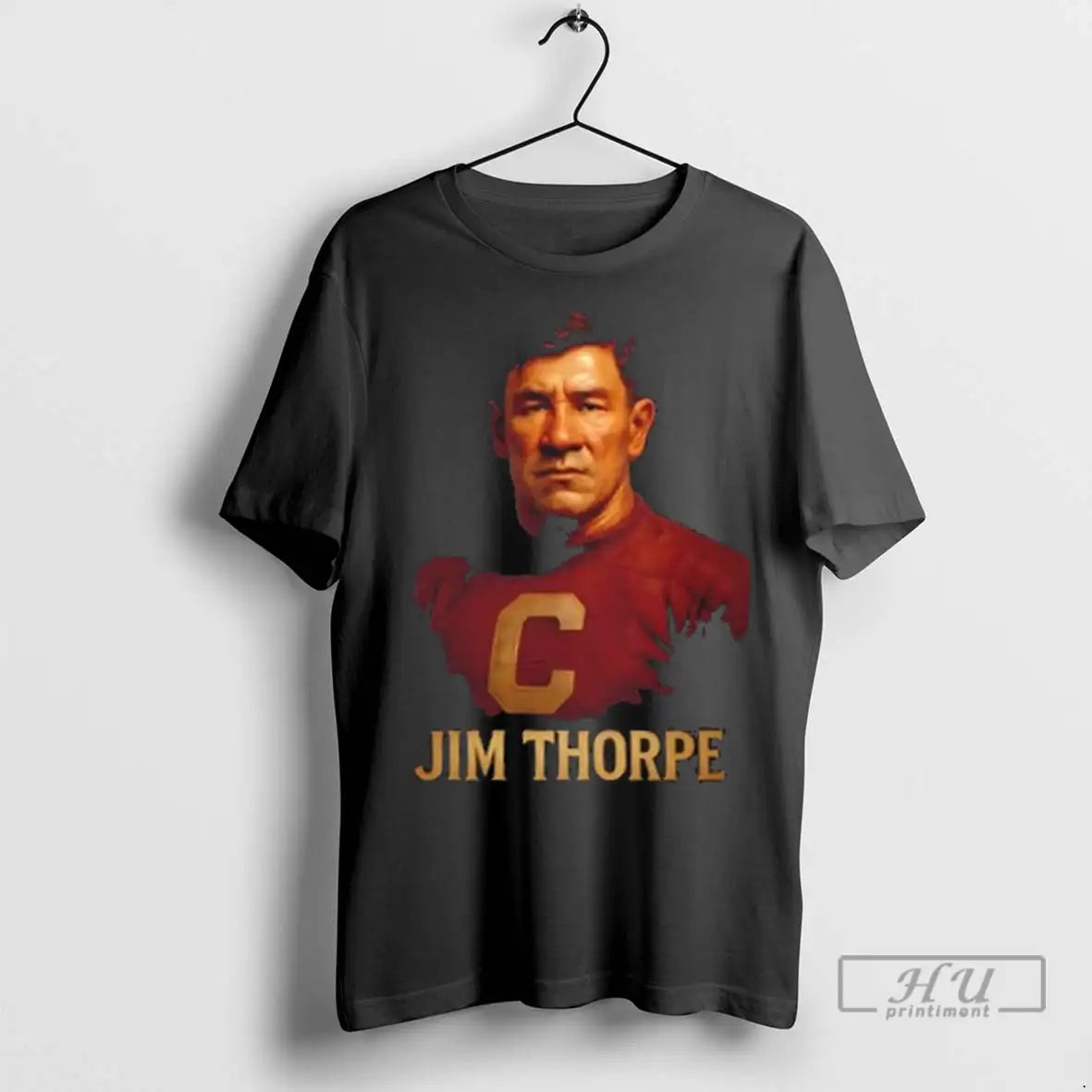 Trending Jim Thorpe Hyper Realistic Digital Art T Shirts Tee Classic