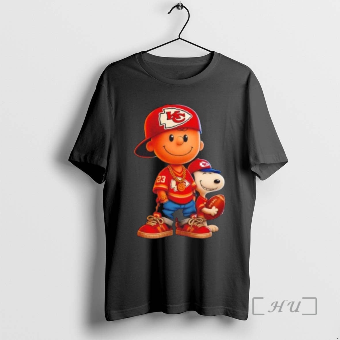 Trending Kansas City Chiefs X Snoopy And Charlie Brown Hip Hop TShirt