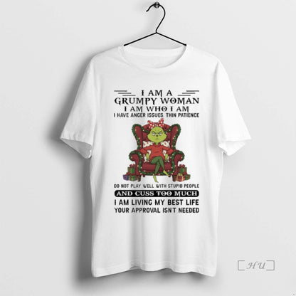 Trending King Grinch I Am Grumpy I Am Who I Am TShirt Trendy Look