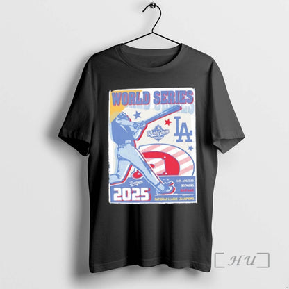 Trending Los Angeles Dodgers 2025 World Series Franklin Tee Unique