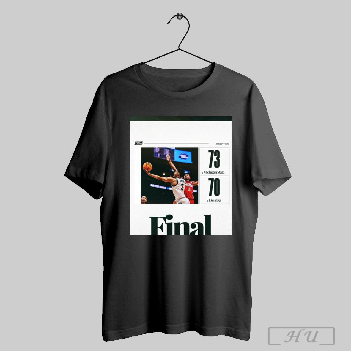 Trending Michigan State Spartans Basketball Win 73 70 Ole Miss Final