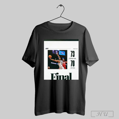 Trending Michigan State Spartans Basketball Win 73 70 Ole Miss Final