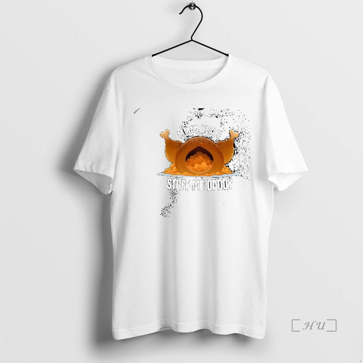 Trending Mmm Yeah Stuff Me Daddy Thanksgiving Long Sleeve Designer