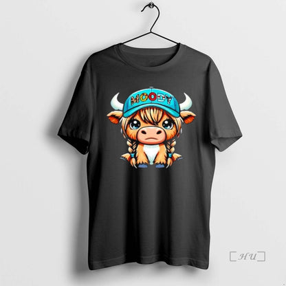 Trending Moody Highland Cow Tank Top Authentic Art