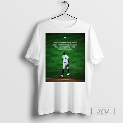 Trending New York Yankees Cam Schlittler First Pitcher Mlb History To