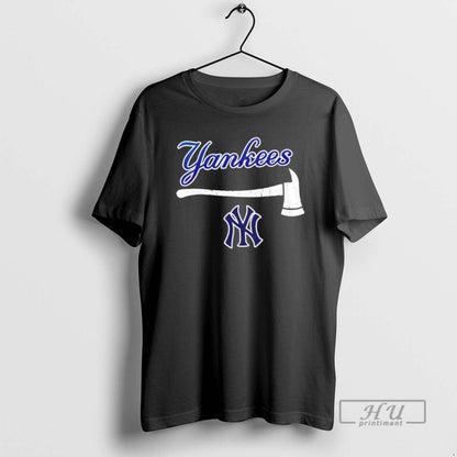 Trending New York Yankees Firefighter Application 2 Sided T Shirts