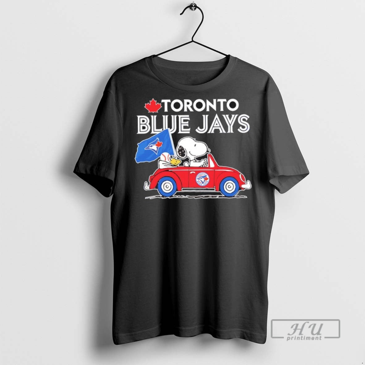 Trending Snoopy And Woodstock Driving Car Toronto Blue Jays 2025 Mlb