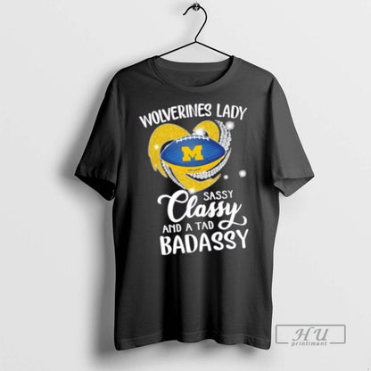 Trending Officials Michigan Wolverines Lady Sassy Classy And Tad