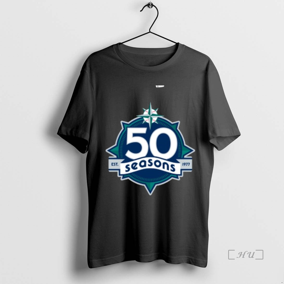 Trending Ol7Scdrh Seattle Mariners 50Th Season Logo Hoodie Stylish