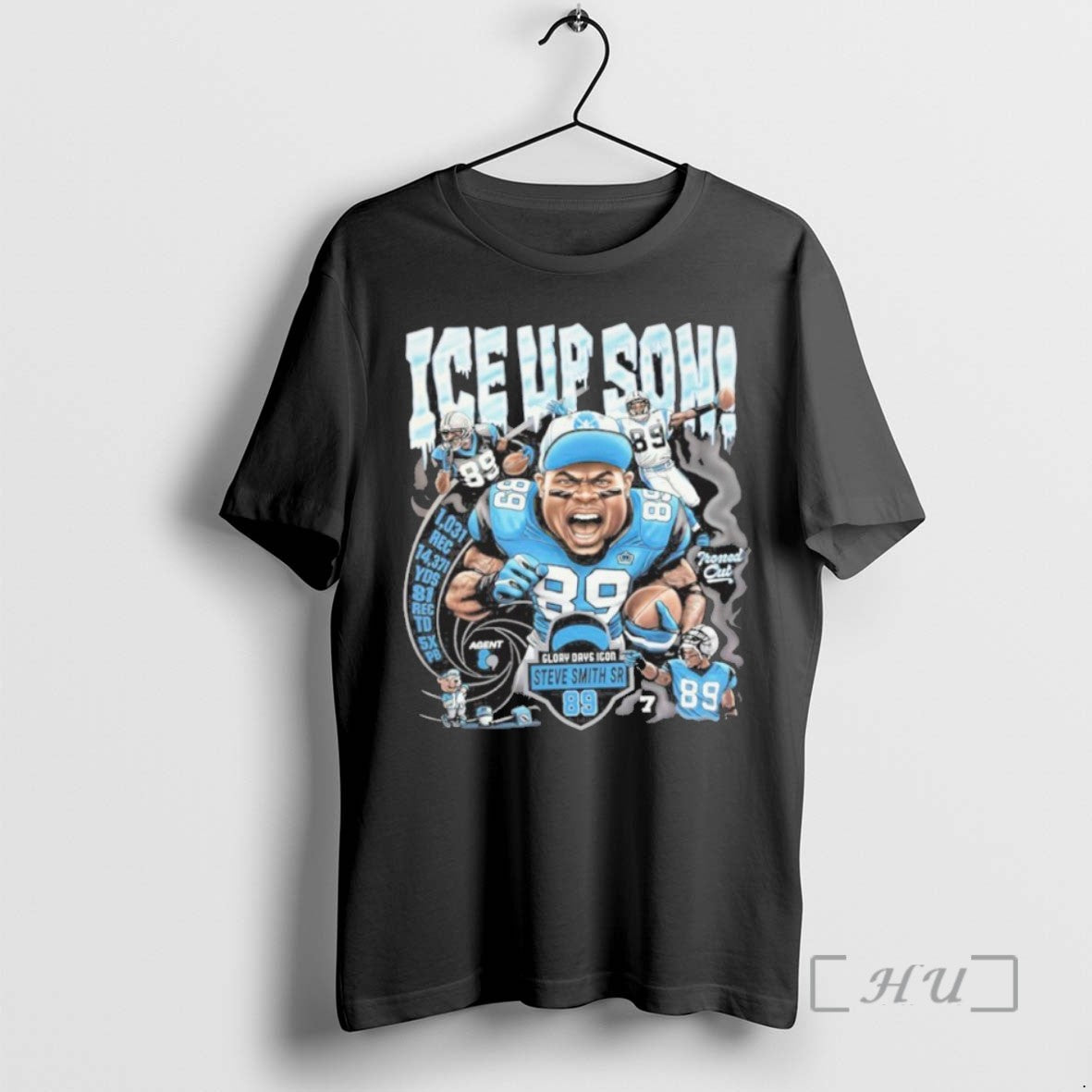 Trending Panthers Steve Smith Sr Ice Up Son TShirt Authentic Design
