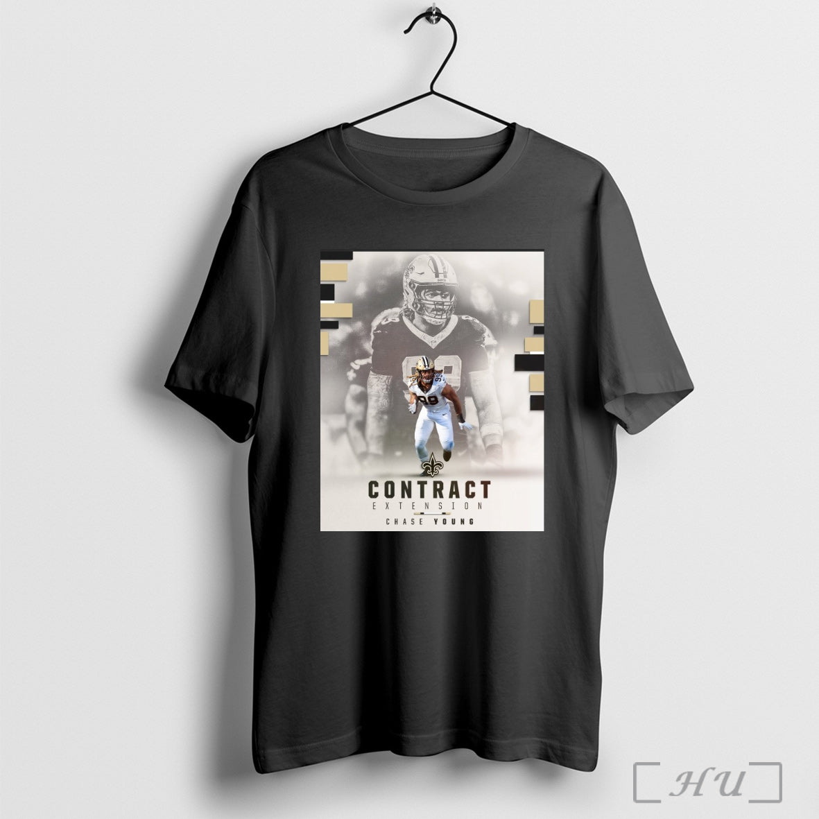 Trending Poster New Orleans Saints Football And Chase Young Agree To