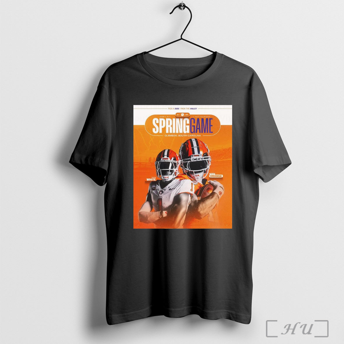 Trending Poster Spring Game Clemson South Carolina Team White And