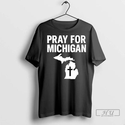 Trending Pray Michigan Stronger Together T Shirts Tank Top Designer