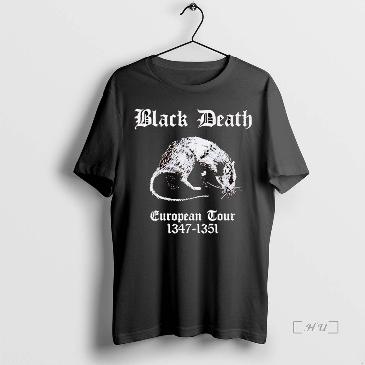 Trending Rat Black Death European Tour 1347 1351 Shirt Retro Style