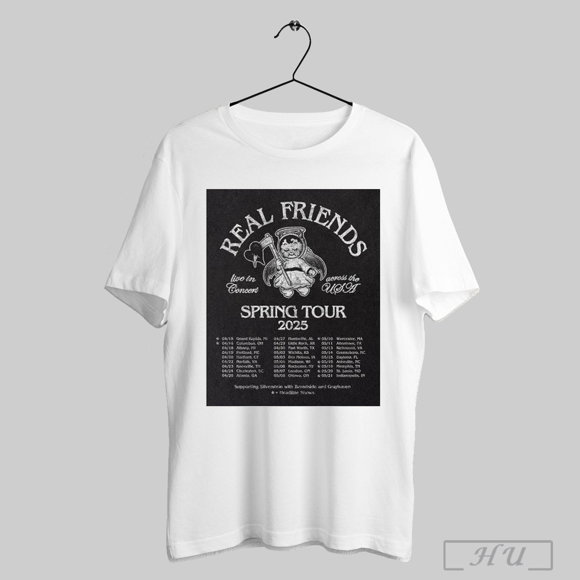 Trending Real Friends Live Concert Across Usa Spring Tour 2025
