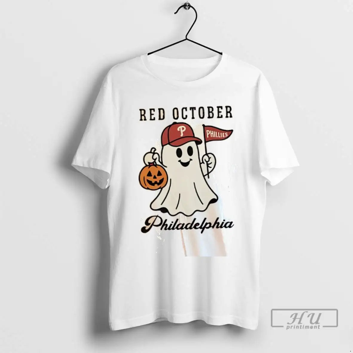 Trending Red October Philadelphia Phillies Halloween Ghost T Shirts