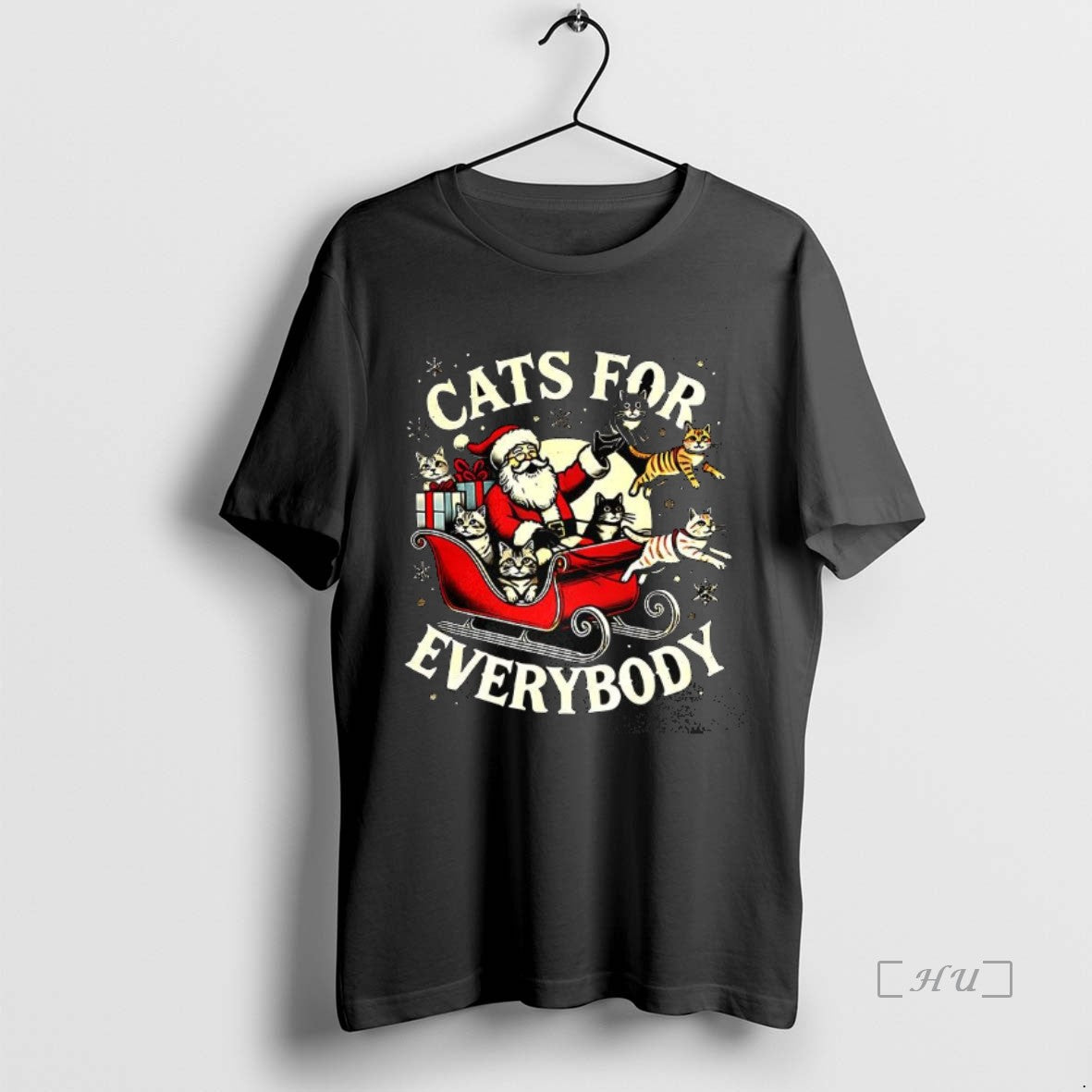 Trending Santa Claus Cats Everybody Cat Tank Top Elegant Collection