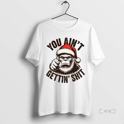 Trending Santa Sasquatch You Aint Gettin Shit Tank Top Unique Look