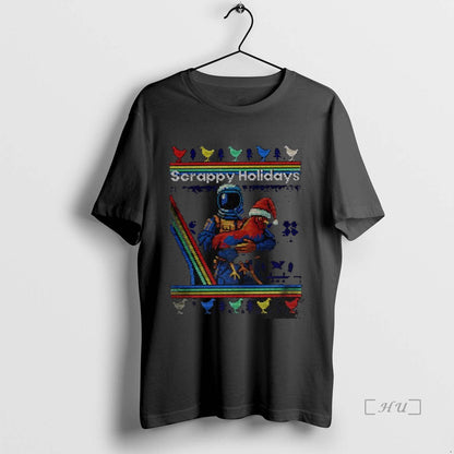 Trending Scrappy Holidays Ugly TShirt Exclusive Apparel