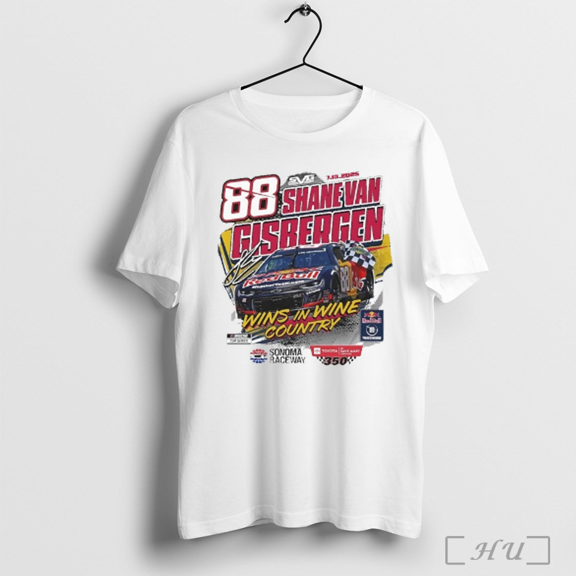 Trending Shane Van Gisbergen Checkered Flag Sports 2025 Toyota