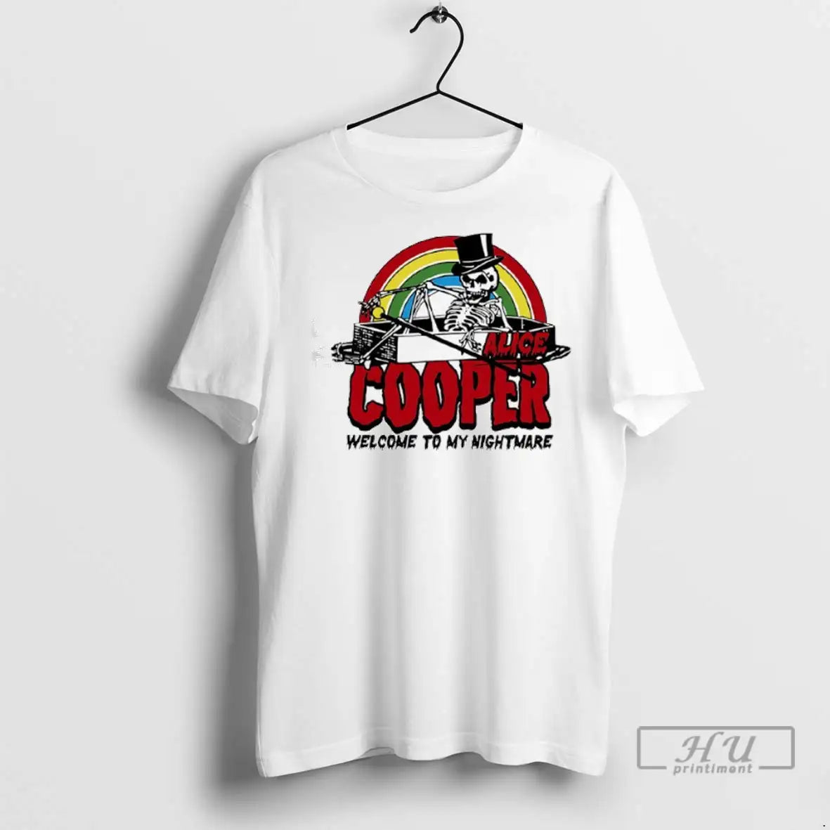 Trending Skeleton Rainbow Alice Cooper Welcome To My Nightmare Horror