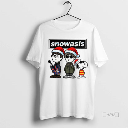 Trending Snoopoasis Snowasis Snowman Rock Band Parody Tank Top