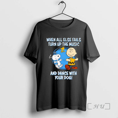 Trending Snoopy And Charlie Brown When All Else Fails Turn Up Music