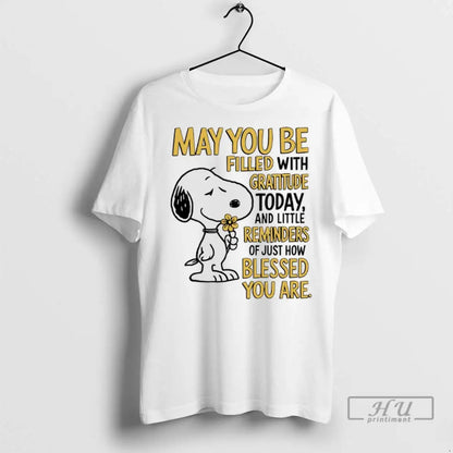 Trending Snoopy May You Be Filled Gratitude Today And Little