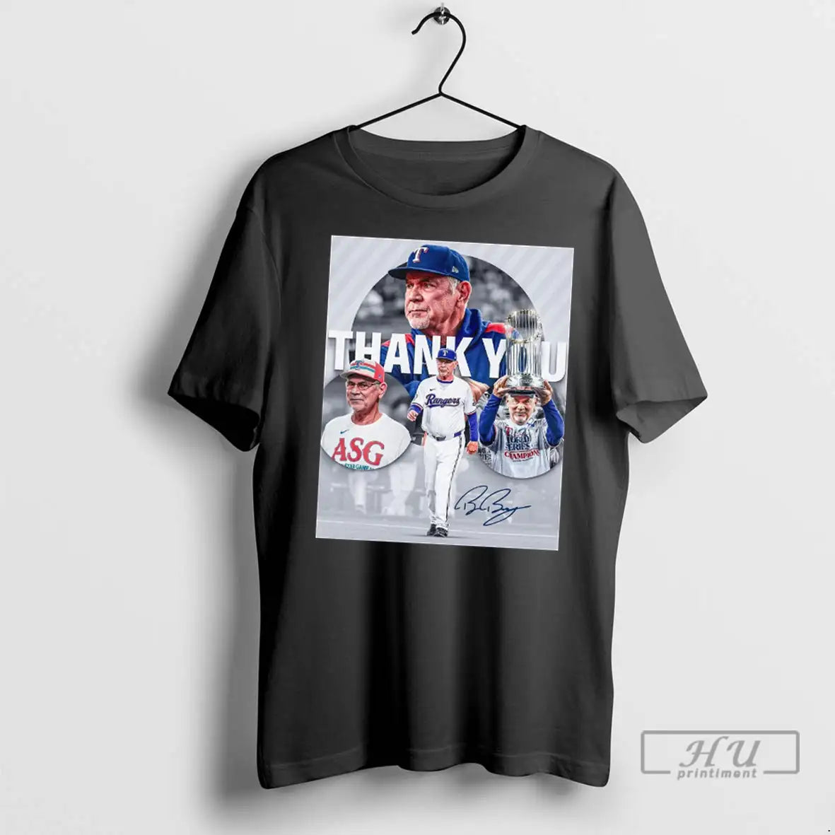 Trending Texas Rangers Thank You Bruce Bochy Signature T Shirts Tee