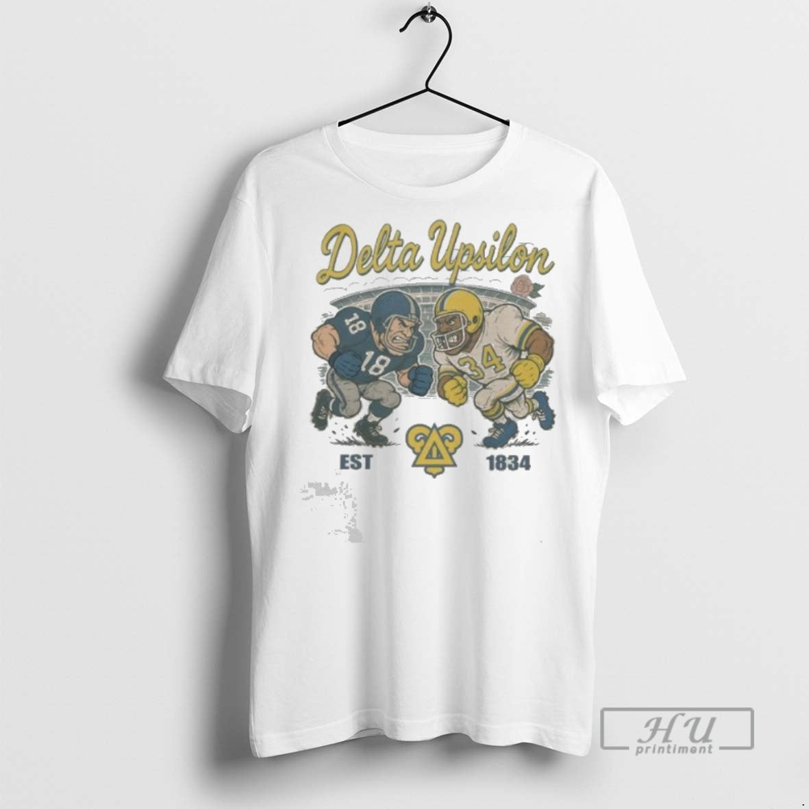 Trending Delta Upsilon Store Du Football T Shirts Tank Top Stylish Art