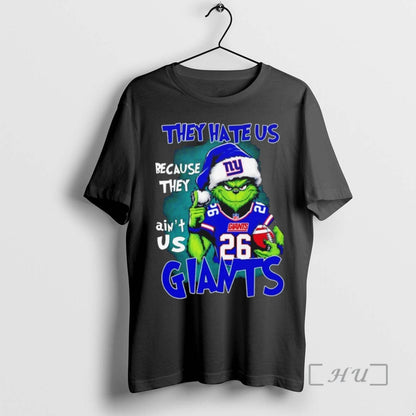 Trending Grinch They Hate Us Because They Aint Us New York Giants T