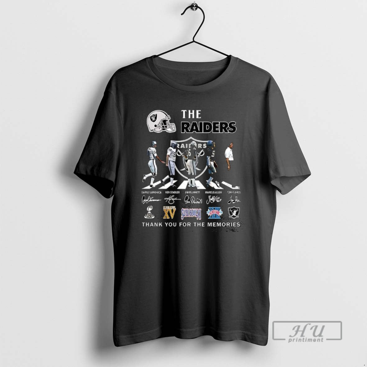Trending Raiders Legend Thank You Memories Signature T Shirts