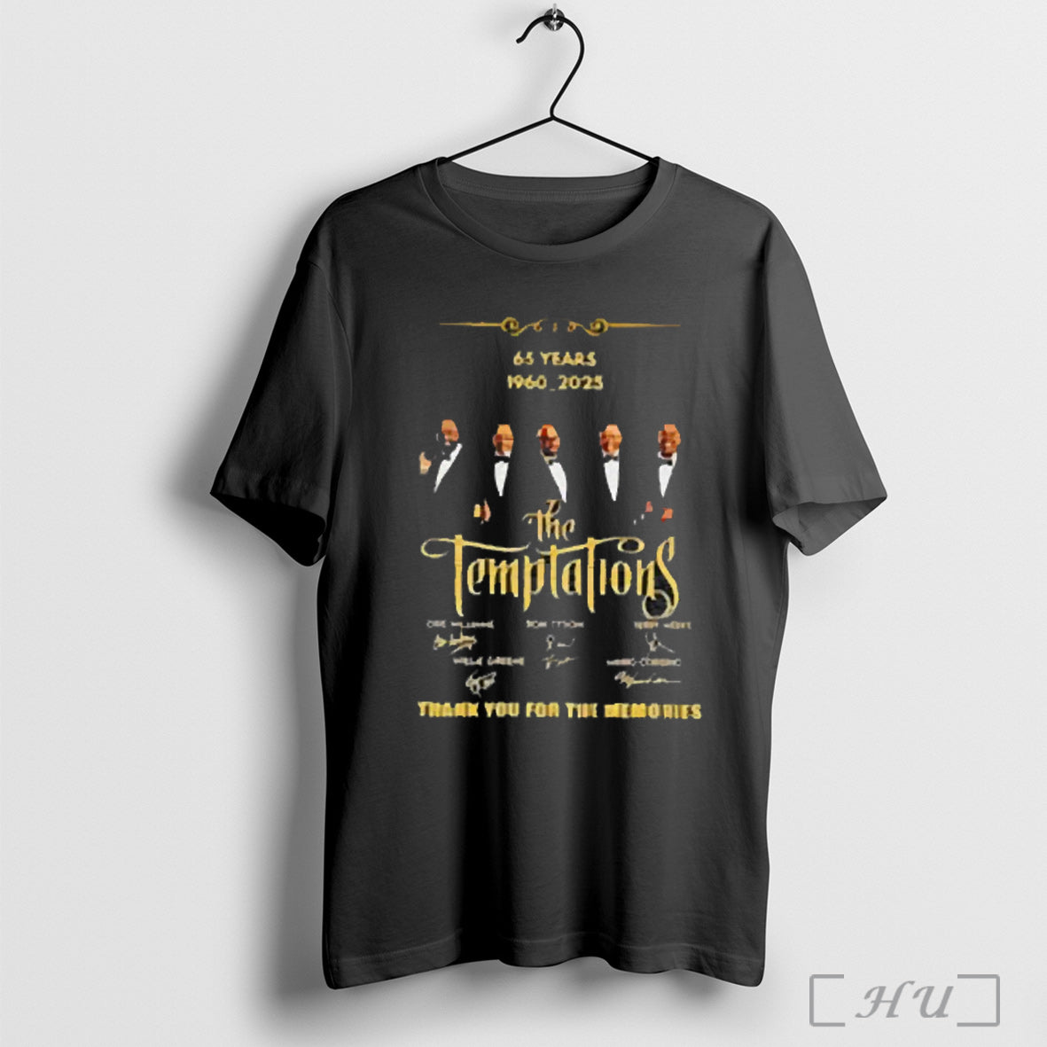 Trending Temptations 65 Years 1960 2025 Thank You Memories Signatures